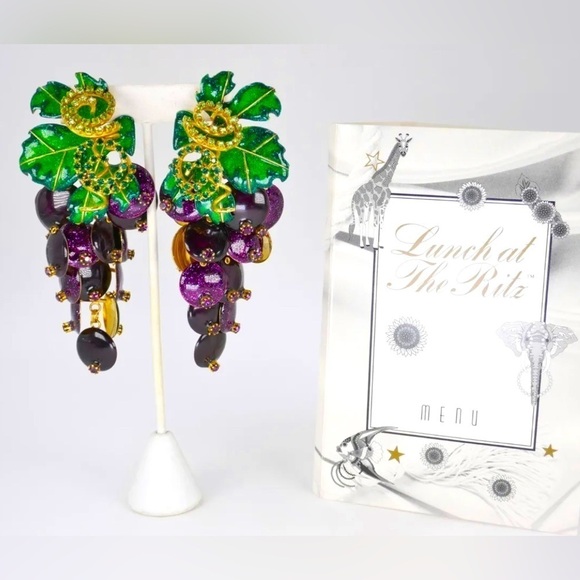 Cool Review About Lunch At The Ritz Earrings Vintage